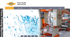 Desktop Screenshot of polyflexmachines.com